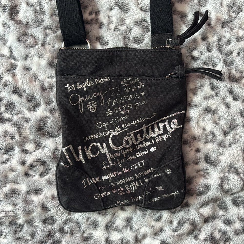 Juicy Couture Purse - Black Crossbody